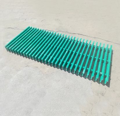 TECNICA Griglia di trincea in fibra di vetro FRP antiscivolo pultrusa per coprire la vendita diretta