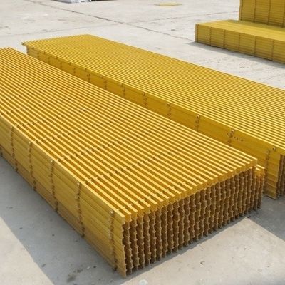40% 80% Griglie in FRP ad alta resistenza per aree aperte per applicazioni ad elevato carico e carico