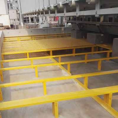 Struttura di costruzione liscia personalizzata FRP ad alta resistenza per ambiente corrosivo