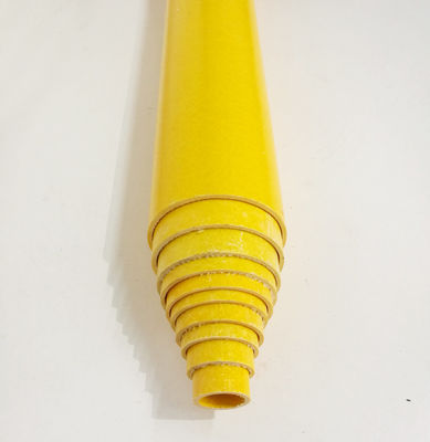 Tubo in FRP GRP di fibra di vetro isolante leggero per pali telescopici Lunghezza da 1m a 11,6m