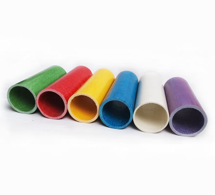 Tubo in FRP GRP di fibra di vetro isolante leggero per pali telescopici Lunghezza da 1m a 11,6m