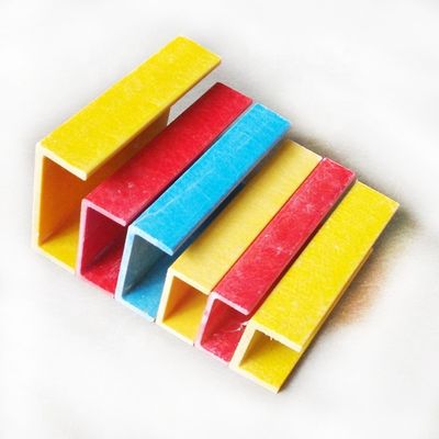Profili di canale in plastica rinforzati in fibra di vetro a bassa manutenzione