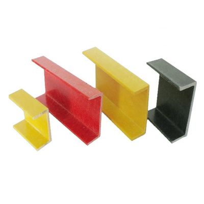 Profili di canale in plastica rinforzati in fibra di vetro a bassa manutenzione