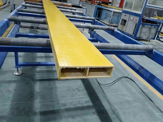 6m di lunghezza liscia GRP FRP Plastic Purlin per il tetto quadro di supporto pannello Alta capacità di carico