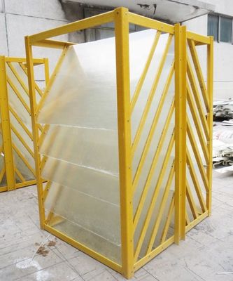 Profilo di strutture composite in fibra di vetro con telaio in FRP per impianti di trattamento delle acque reflue