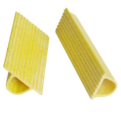 Tubo in FRP a costole a forma di D per scale in fibra di vetro