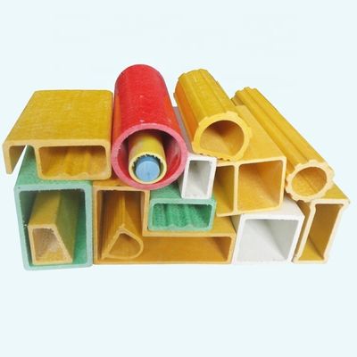 Profili compositi in fibra di vetro FRP per colori personalizzati per l'industria e design durevole