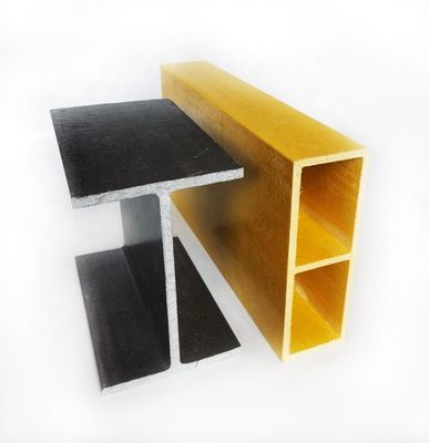 Griglia di superficie liscia GFRP termicamente isolato FRP composito Z per soluzioni per pareti a tenda