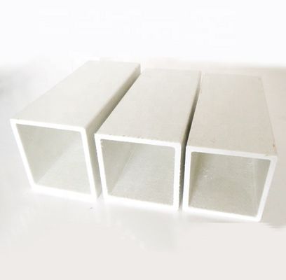 30 mm 38 mm 44 mm 50 mm GFRP pultrudato tubo quadrato FRP Strutture robuste e durature