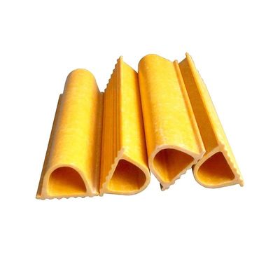 Colori personalizzati di alta capacità di carico Gear e tipo D FRP Pultruded Tube Ideale per FRP Step Scale Gradienti