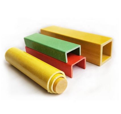 Profili compositi di FRP lisci per angolo/canale/ramma I/tubo/staffa/poli resistenti alla corrosione