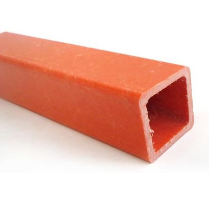 1m a 11,6m Lunghezza Fibra di vetro composito Profili di scatola quadrata GFRP FRP tubo quadrato palo