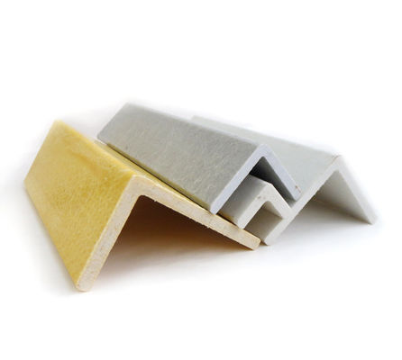 Protezione UV Bar angolare composita in fibra di vetro pultrudata 20mm 30mm 40mm 60mm 76mm Dimensione