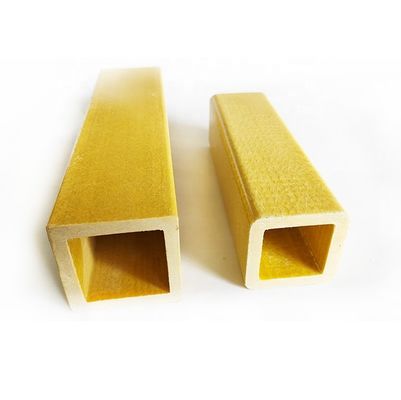 Scala di pultrusione rinforzata in fibra di vetro protetta dai raggi UV e tubo di maniglia con superficie liscia