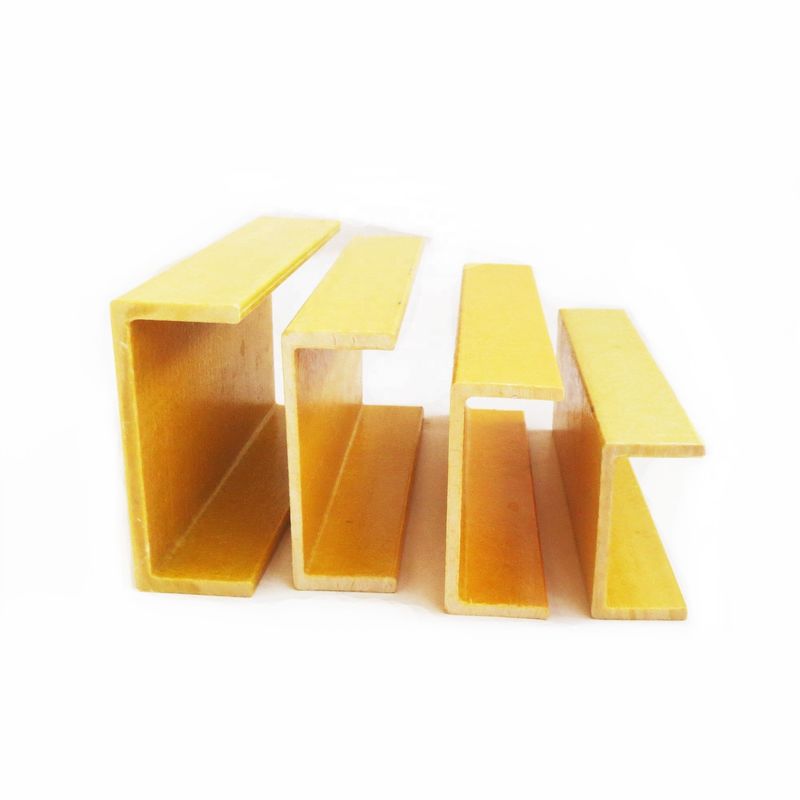 Materiale per il canale della scala in fibra di vetro ad alta resistenza 70 mm 84 mm 88 mm per colori personalizzati
