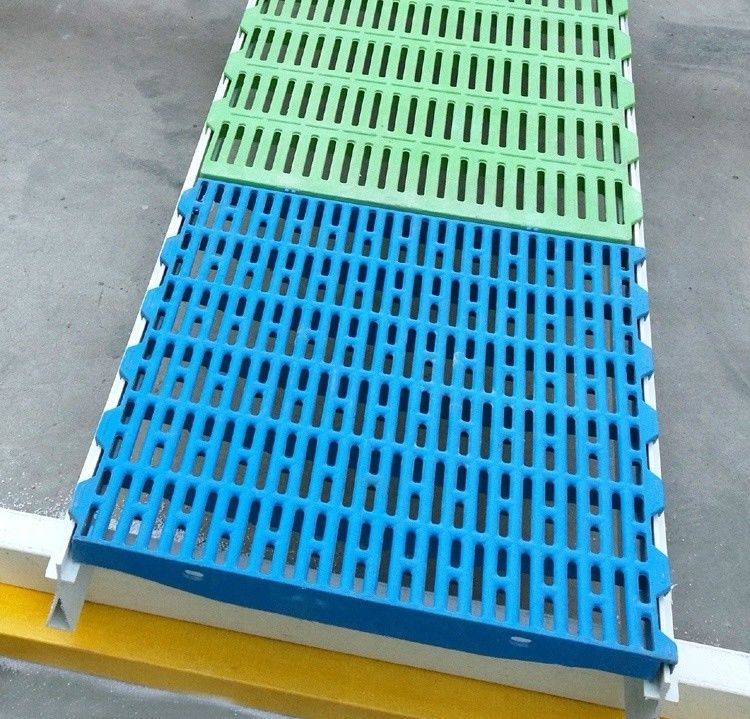 65x15 mm di maglia di maiale pavimento in plastica a lastra per cassa di partorimento/penne di maiale materiali freschi