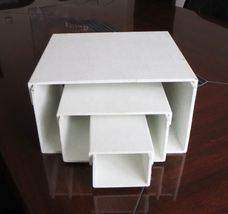 Cable tray isolato per GRP resistente alle intemperie Fibra di vetro Fibra di plastica canale di filo di canalizzazione
