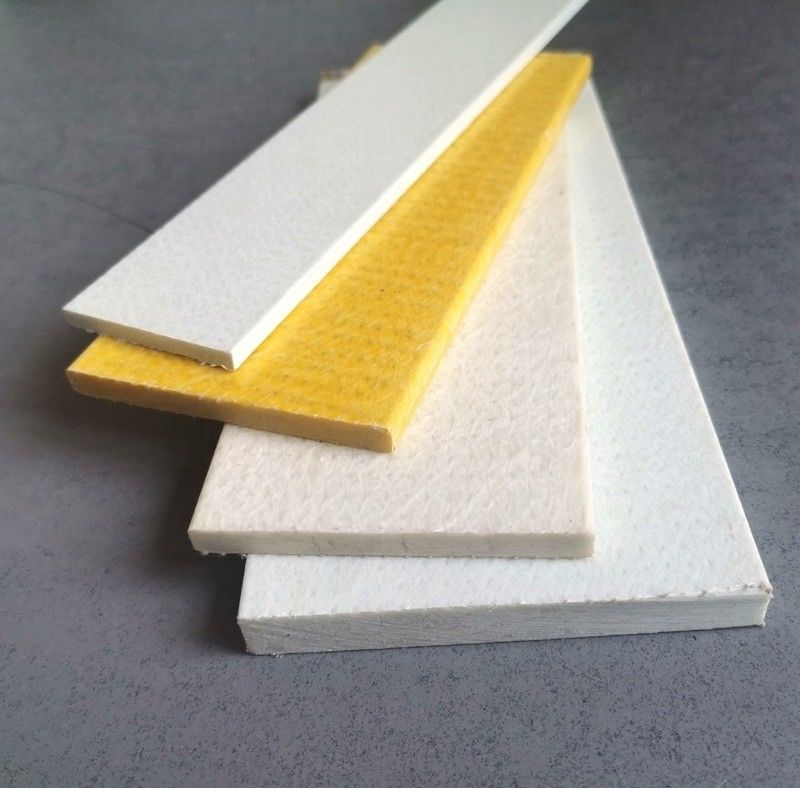Bar di supporto liscia per 80mmx10mm FRP Bar piatta GFRP Strip Migliora l'integrità strutturale