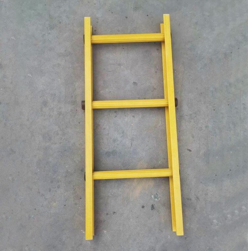 Tipo 1    250 lbs Capacità di Peso Elettrica Isolata GRP FRP Fibra di vetro Scala Retta