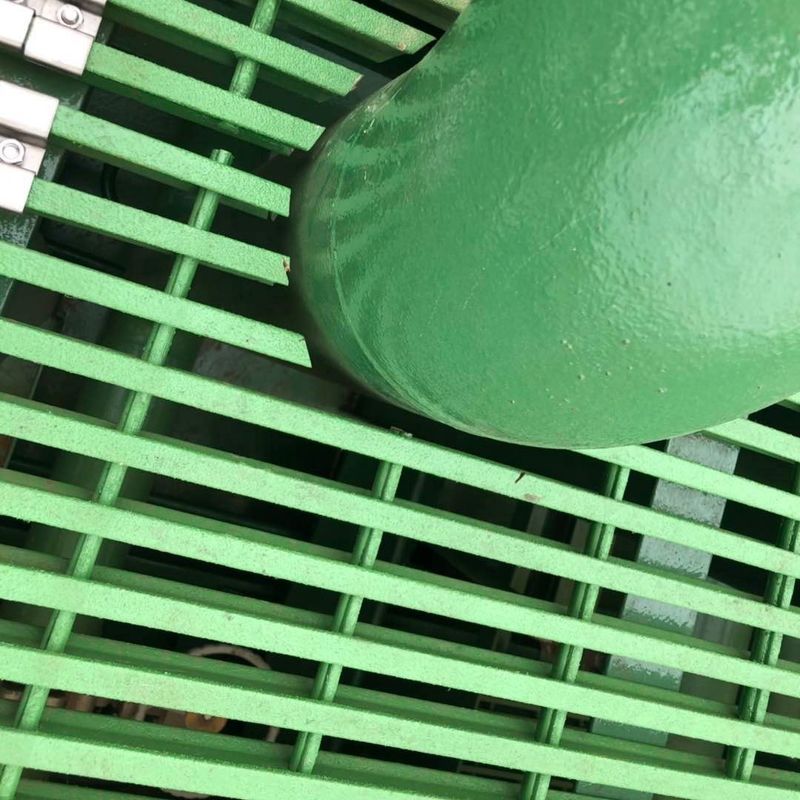 Pannello di copertura della griglia in fibra di vetro pultrudata resistente alla corrosione con superficie antiscivolo