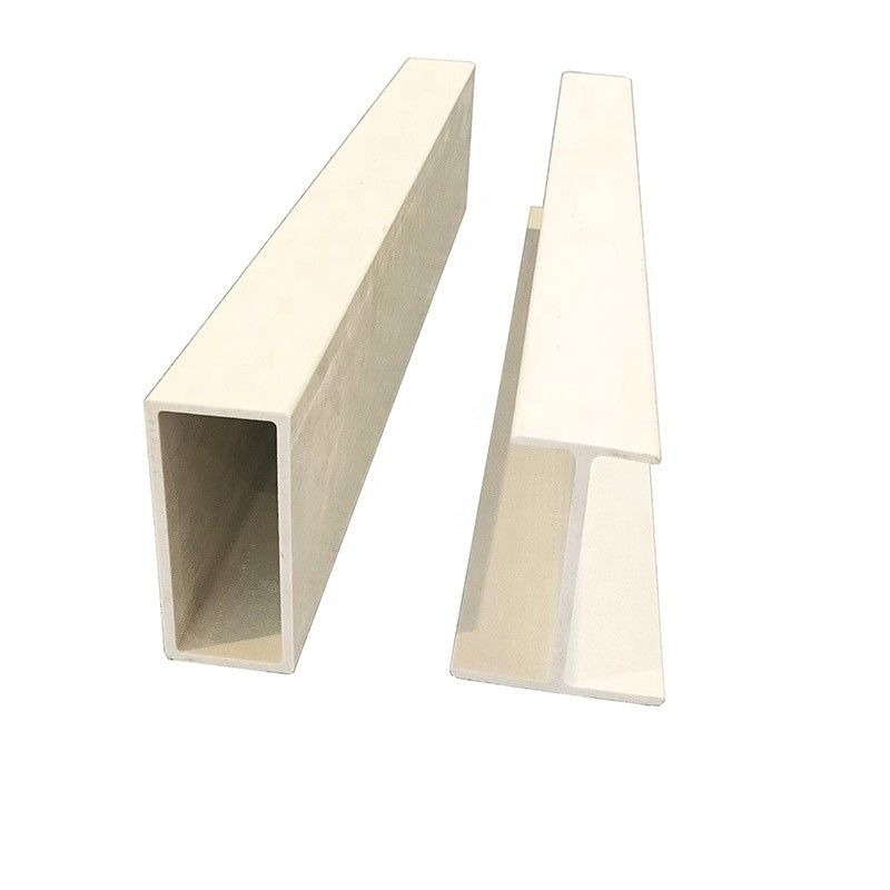 Fabbricazione di travi di supporto strutturale in FRP a superficie liscia per disegni resistenti alla corrosione